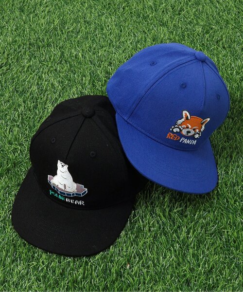 BREEZE（ブリーズ）の「旭山動物園応援商品 刺繍キャップ（キャップ・キッズ・ブラック/ブルー・50/54/58）」の7枚目の写真