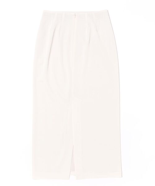 CLANE（クラネ）の「CLANE LOW WAIST STRAIGHT SKIRT（スカート・レディース・オフホワイト/ブラック・1/2）」の5枚目の写真