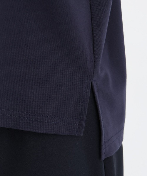 Andemiu(アンデミュウ)の「キンボタンスキッパーカットソー659218(Tシャツ/カットソー・レディース・オフホワイト/ネイビー/ブルー・FREE)」の18枚目の写真