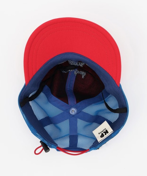 KP DECO（ケーピーデコ）の「ツートーン メッシュ キャップ（ニットキャップ/ビーニー・キッズ・レッド/ブルー・MEDIUM/LARGE）」の5枚目の写真