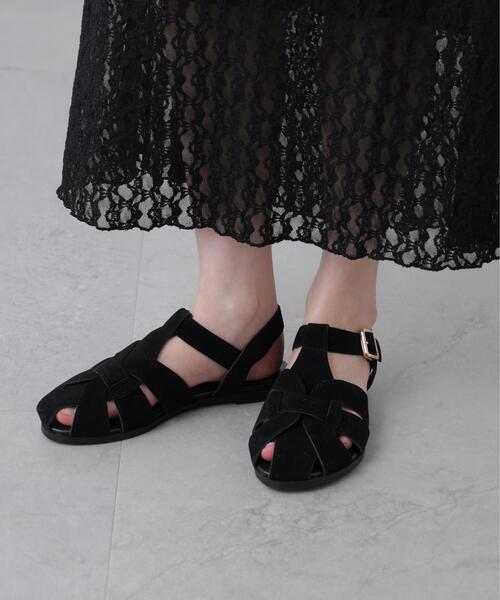 FREE'S MART（フリーズマート）の「グルカサンダル（サンダル・レディース・ブラック/ベージュ・SMALL/MEDIUM）」の3枚目の写真