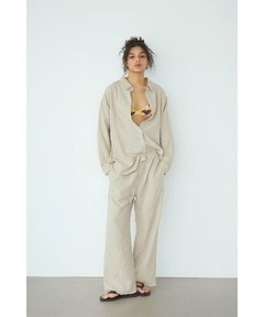 セール】〔MUJI Labo〕婦人 和紙混カルゼパンツ（カーゴパンツ）｜MUJI