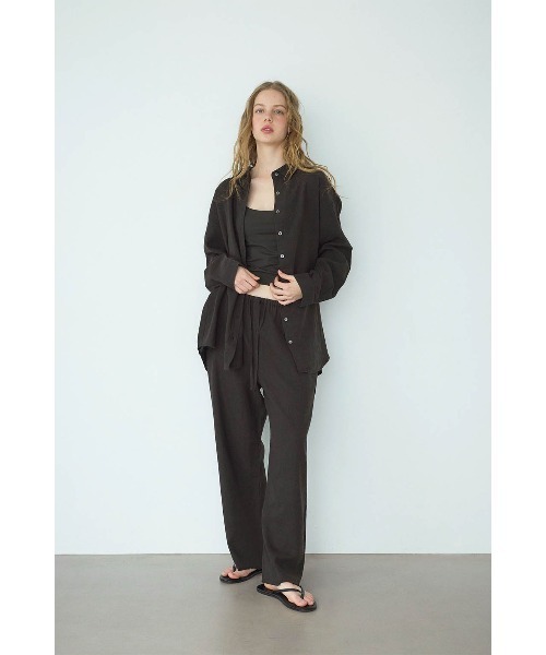 ALEXIA STAM（アリシアスタン）の「Relax Pants /リラックスパンツ（その他パンツ・レディース・ブラック/ブラウン/ストライプ/ベージュ・M/S）」の11枚目の写真