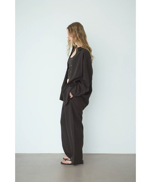 ALEXIA STAM（アリシアスタン）の「Relax Pants /リラックスパンツ（その他パンツ・レディース・ブラック/ブラウン/ストライプ/ベージュ・M/S）」の10枚目の写真