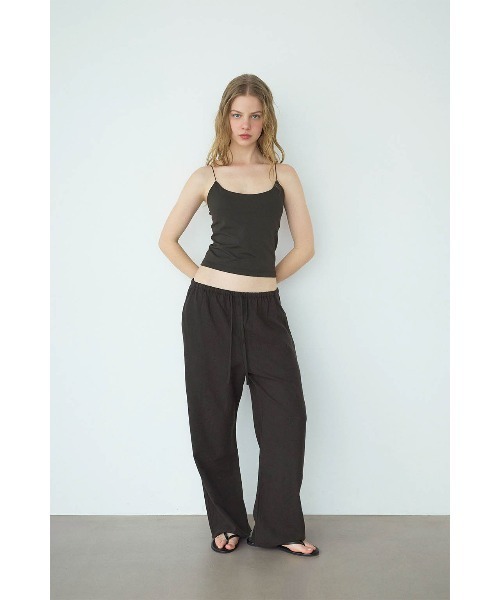 ALEXIA STAM（アリシアスタン）の「Relax Pants /リラックスパンツ（その他パンツ・レディース・ブラック/ブラウン/ストライプ/ベージュ・M/S）」の8枚目の写真