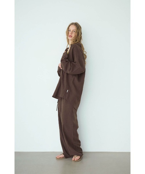 ALEXIA STAM（アリシアスタン）の「Relax Pants /リラックスパンツ（その他パンツ・レディース・ブラック/ブラウン/ストライプ/ベージュ・M/S）」の5枚目の写真