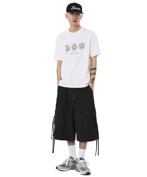 OY（オーワイ）の「『OY/オーワイ』TRIPLE SUN TEE /トリプルサンTシャツ（Tシャツ/カットソー・メンズ・ホワイト/ブラック・L/M）」の15枚目の写真
