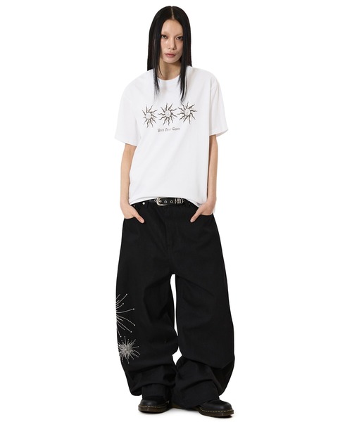 OY（オーワイ）の「『OY/オーワイ』TRIPLE SUN TEE /トリプルサンTシャツ（Tシャツ/カットソー・メンズ・ホワイト/ブラック・L/M）」の13枚目の写真