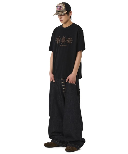 OY（オーワイ）の「『OY/オーワイ』TRIPLE SUN TEE /トリプルサンTシャツ（Tシャツ/カットソー・メンズ・ホワイト/ブラック・L/M）」の8枚目の写真