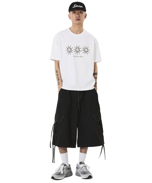 OY（オーワイ）の「『OY/オーワイ』TRIPLE SUN TEE /トリプルサンTシャツ（Tシャツ/カットソー・メンズ・ホワイト/ブラック・L/M）」の14枚目の写真