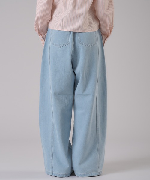 apres jour mignon(アプレジュールミニョン)の「バレルレックデニムアソートパンツ(デニムパンツ・レディース・ピンク/ブルー系その他/グレー・MEDIUM/LARGE/SMALL)」の14枚目の写真