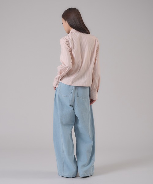 apres jour mignon(アプレジュールミニョン)の「バレルレックデニムアソートパンツ(デニムパンツ・レディース・ピンク/ブルー系その他/グレー・MEDIUM/LARGE/SMALL)」の17枚目の写真