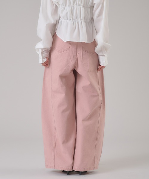 apres jour mignon(アプレジュールミニョン)の「バレルレックデニムアソートパンツ(デニムパンツ・レディース・ピンク/ブルー系その他/グレー・MEDIUM/LARGE/SMALL)」の18枚目の写真