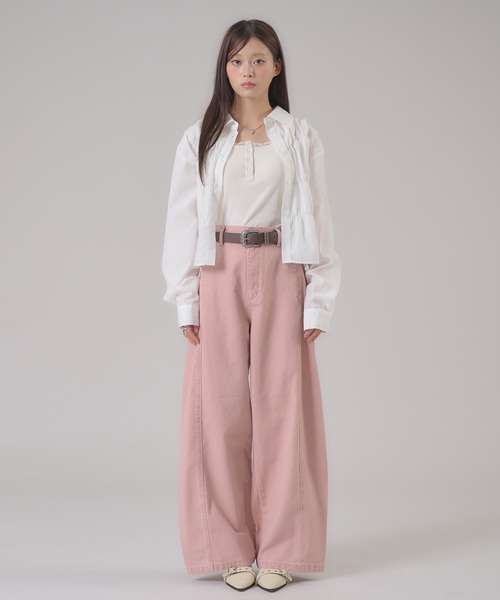 apres jour mignon(アプレジュールミニョン)の「バレルレックデニムアソートパンツ(デニムパンツ・レディース・ピンク/ブルー系その他/グレー・MEDIUM/LARGE/SMALL)」の19枚目の写真