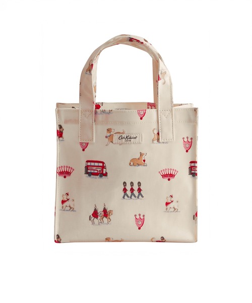Cath Kidston(キャスキッドソン)の「スモール ブックバッグ Queenies London(ハンドバッグ・レディース・クリーム・FREE)」の2枚目の写真