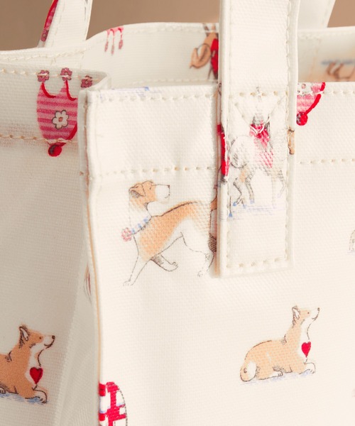 Cath Kidston(キャスキッドソン)の「スモール ブックバッグ Queenies London(ハンドバッグ・レディース・クリーム・FREE)」の3枚目の写真