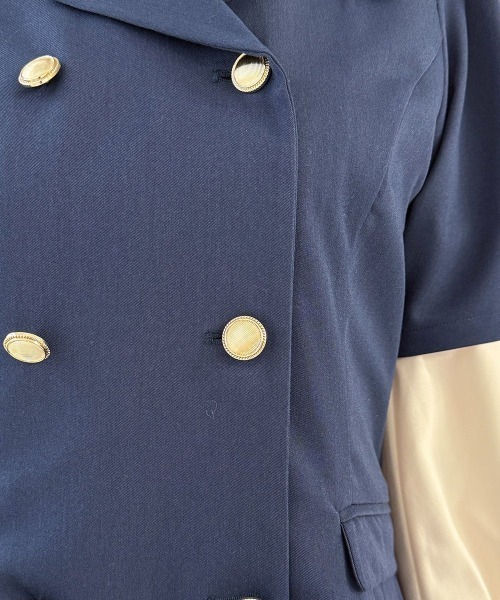 F i.n.t(フィント)の「テーラードセーラー衿ワンピース/fint フィント(ワンピース・レディース・アイボリー/ネイビー・FREE)」の18枚目の写真