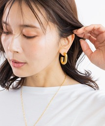 BARNYARDSTORM（バンヤードストーム）の「BARNYARDSTORM / 中空Uラインフープピアス（ピアス（両耳用））」