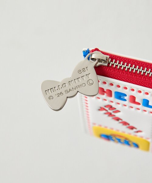 ear PAPILLONNER(イアパピヨネ)の「【HELLO KITTY(ハローキティ)×ear】ロングウォレット/長財布(財布・レディース・ホワイト/ブラック・FREE)」の6枚目の写真