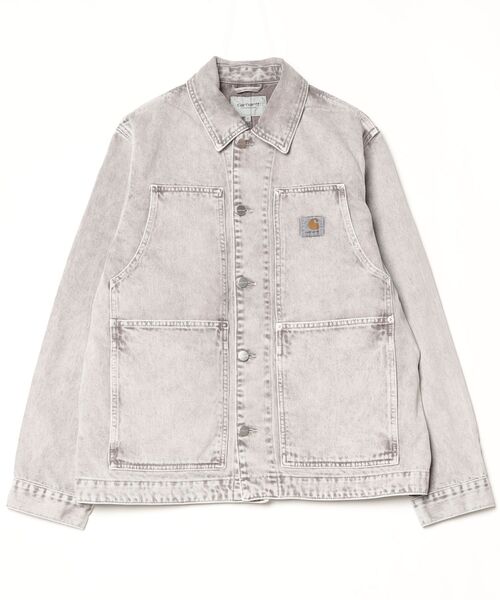 Carhartt WIP(カーハートダブリューアイピー)の「OG Double Front Jacket(デニムジャケット・メンズ・ブラウン・SMALL/LARGE/MEDIUM)」の2枚目の写真