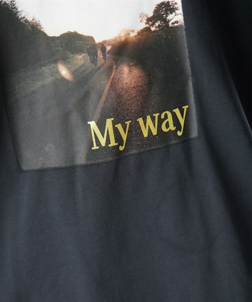 Soiunique（スワユニーク）の「【接触冷感・吸水速乾】 ひんやり素材フォトプリント半袖Tシャツ ［Soiunique］（Tシャツ/カットソー・レディース・ブラウン/オフホワイト/チャコール・M/L/LL）」の22枚目の写真