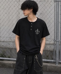 ライトストーンテレコヘンリーTシャツ