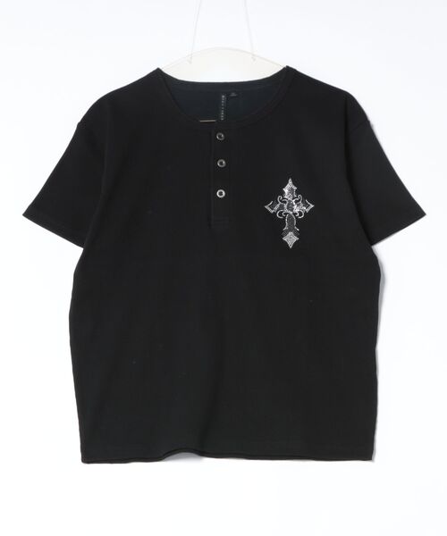 8(eight)(エイト)の「ライトストーンテレコヘンリーTシャツ(Tシャツ/カットソー・メンズ・ブラック系その他/ブラック/ホワイト系その他/ホワイト・LARGE/MEDIUM)」の18枚目の写真