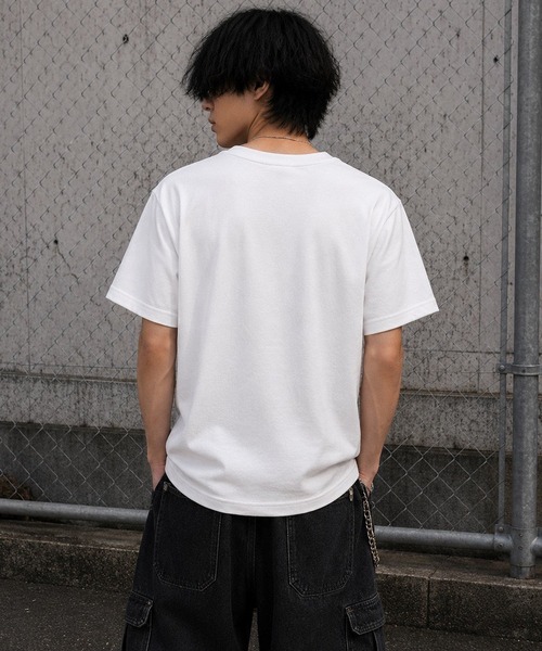 8(eight)(エイト)の「ライトストーンテレコヘンリーTシャツ(Tシャツ/カットソー・メンズ・ブラック系その他/ブラック/ホワイト系その他/ホワイト・LARGE/MEDIUM)」の21枚目の写真
