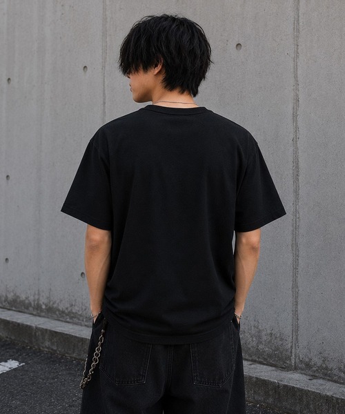 8(eight)(エイト)の「ライトストーンテレコヘンリーTシャツ(Tシャツ/カットソー・メンズ・ブラック系その他/ブラック/ホワイト系その他/ホワイト・LARGE/MEDIUM)」の15枚目の写真