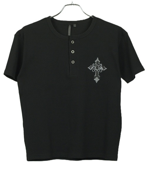 8(eight)(エイト)の「ライトストーンテレコヘンリーTシャツ(Tシャツ/カットソー・メンズ・ブラック系その他/ブラック/ホワイト系その他/ホワイト・LARGE/MEDIUM)」の9枚目の写真
