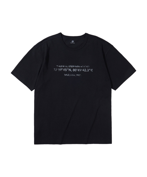 KALAPATTHAR（カラパタール）の「KP SIGNATURE GRAPHICS SHORT-SLEEVED T-SHIRT - BLACK（Tシャツ/カットソー・メンズ・その他・MEDIUM/LARGE/X-LARGE）」の4枚目の写真