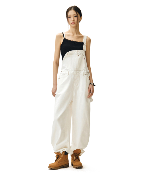 DECET WOMEN(デケット ウーマン)の「Signature Bib Overalls DCWOP001WHITE(サロペット/オーバーオール・レディース・その他・F)」の5枚目の写真