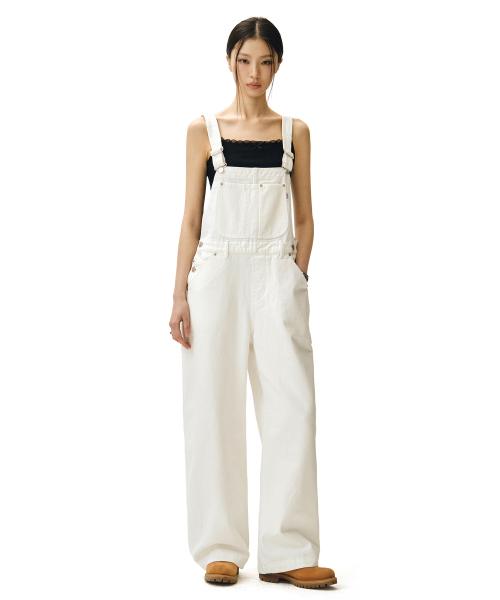 DECET WOMEN(デケット ウーマン)の「Signature Bib Overalls DCWOP001WHITE(サロペット/オーバーオール・レディース・その他・F)」の6枚目の写真