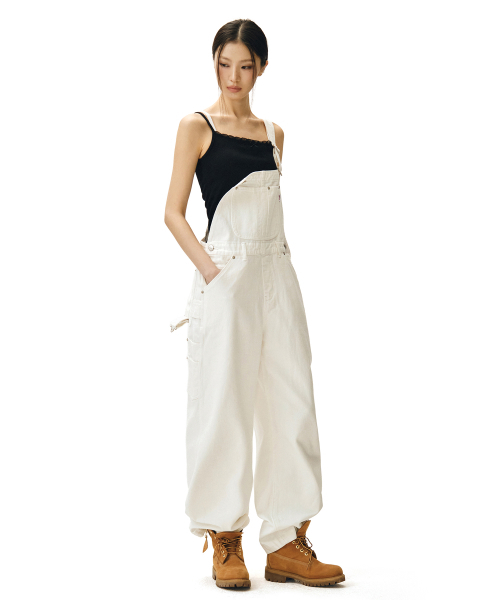 DECET WOMEN(デケット ウーマン)の「Signature Bib Overalls DCWOP001WHITE(サロペット/オーバーオール・レディース・その他・F)」の7枚目の写真
