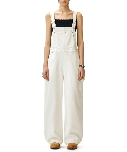 DECET WOMEN(デケット ウーマン)の「Signature Bib Overalls DCWOP001WHITE(サロペット/オーバーオール・レディース・その他・F)」の8枚目の写真