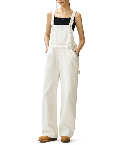 DECET WOMEN(デケット ウーマン)の「Signature Bib Overalls DCWOP001WHITE(サロペット/オーバーオール・レディース・その他・F)」の11枚目の写真