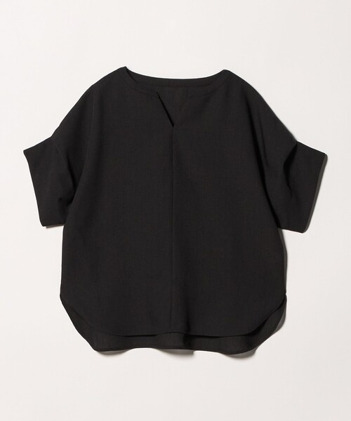 A DAY IN THE LIFE UNITED ARROWS(アデイインザライフユナイテッドアローズ)の「リネンライク キーネック ドルマンブラウス <A DAY IN THE LIFE>(シャツ/ブラウス・レディース・ケリーグリーン/コバルトブルー/オレンジ/ブラック・FREE)」の20枚目の写真