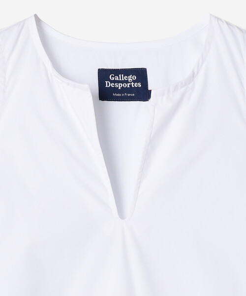 GALLEGO DESPORTES(ギャレゴデスポート)の「GALLEGO DESPORTES | コットン ノースリーブ ロングワンピース WOMEN(ワンピース・レディース・ホワイト・S)」の11枚目の写真