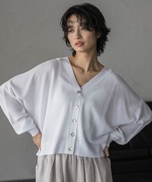 シアージャガードドルマンニットカーディガン