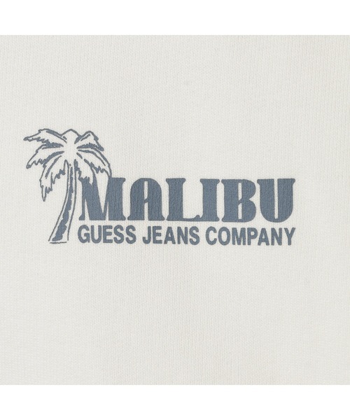 GUESS JEANS(ゲスジーンズ)の「GUESS JEANS Boxy Zip Hoodie パーカー フーディー ジップアップ バックプリント(パーカー・メンズ・ホワイト/ブルー・SMALL/MEDIUM/LARGE/X-LARGE/XX-LARGE)」の3枚目の写真