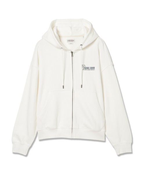 GUESS JEANS(ゲスジーンズ)の「GUESS JEANS Boxy Zip Hoodie パーカー フーディー ジップアップ バックプリント(パーカー・メンズ・ホワイト/ブルー・SMALL/MEDIUM/LARGE/X-LARGE/XX-LARGE)」の11枚目の写真