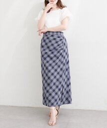 natural couture | アシメギャザーデザインスカート(スカート)
