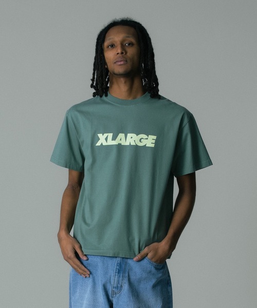 STANDARD LOGO S/S TEE（Tシャツ/カットソー）｜XLARGE（エクストラ