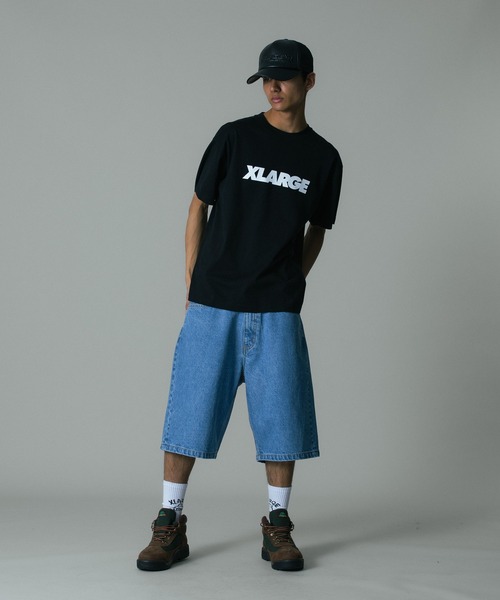 XLARGE(エクストララージ)の「STANDARD LOGO S/S TEE(Tシャツ/カットソー・メンズ・ブラック/グリーン/ブラウン/ホワイト・XXL/XL/L/M/S)」の5枚目の写真