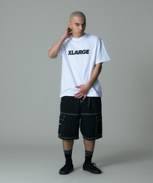 XLARGE(エクストララージ)の「STANDARD LOGO S/S TEE(Tシャツ/カットソー・メンズ・ブラック/グリーン/ブラウン/ホワイト・XXL/XL/L/M/S)」の11枚目の写真