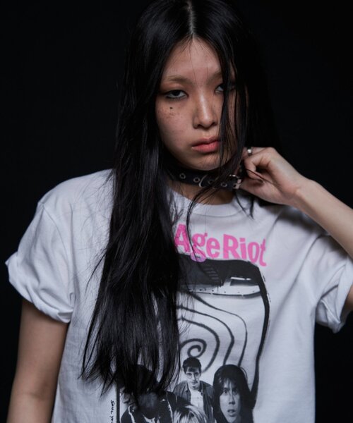WHO'S WHO gallery(フーズフーギャラリー)の「【PETERANDERSON×VIDEO SHOP】Sonic Youth(Tシャツ/カットソー・レディース・ホワイト・MEDIUM/SMALL)」の5枚目の写真