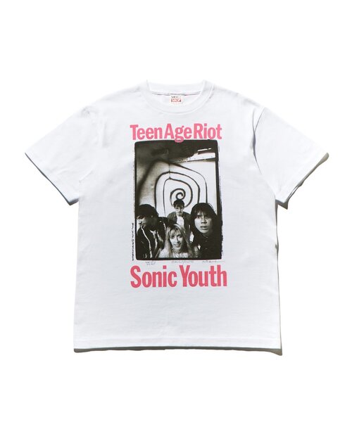 WHO'S WHO gallery(フーズフーギャラリー)の「【PETERANDERSON×VIDEO SHOP】Sonic Youth(Tシャツ/カットソー・レディース・ホワイト・MEDIUM/SMALL)」の7枚目の写真