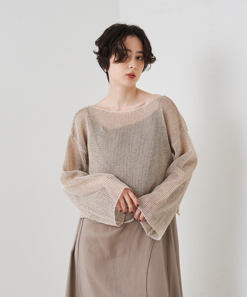 Rouge vif(ルージュヴィフ)の「キュプラフィブリルキャミワンピース/夏服/オケージョン(ワンピース・レディース・グレー/グレイッシュベージュ・フリー)」の19枚目の写真