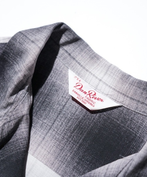 DAN RIVER(ダンリバー )の「DAN RIVER / ダンリバー PRINTED RAYON CHECK SS SHIRT プリントチェック レーヨンシャツ(シャツ/ブラウス・メンズ・ブラック×ホワイト/ブラウン/ブラック・SMALL/MEDIUM/LARGE)」の16枚目の写真