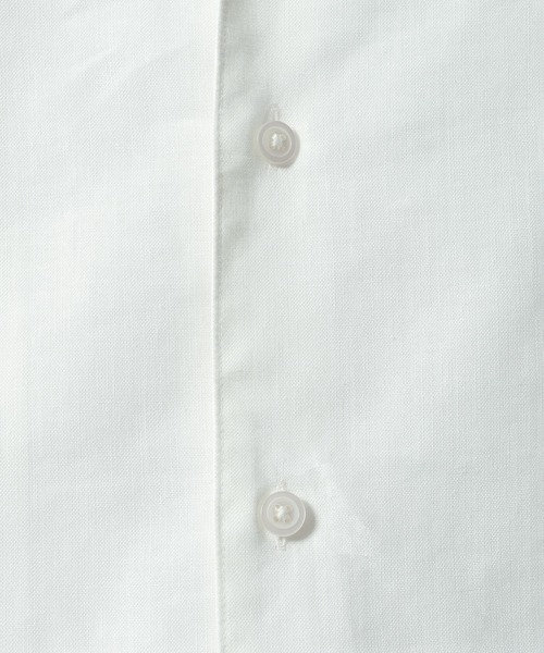 RAGEBLUE(レイジブルー)の「Linen Open Collar Shirt/リネンブレンド/オープンカラーシャツ(シャツ/ブラウス・メンズ・ホワイト/ブラック/ブルー・MEDIUM/LARGE)」の15枚目の写真